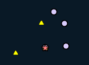 Point Output (red star)